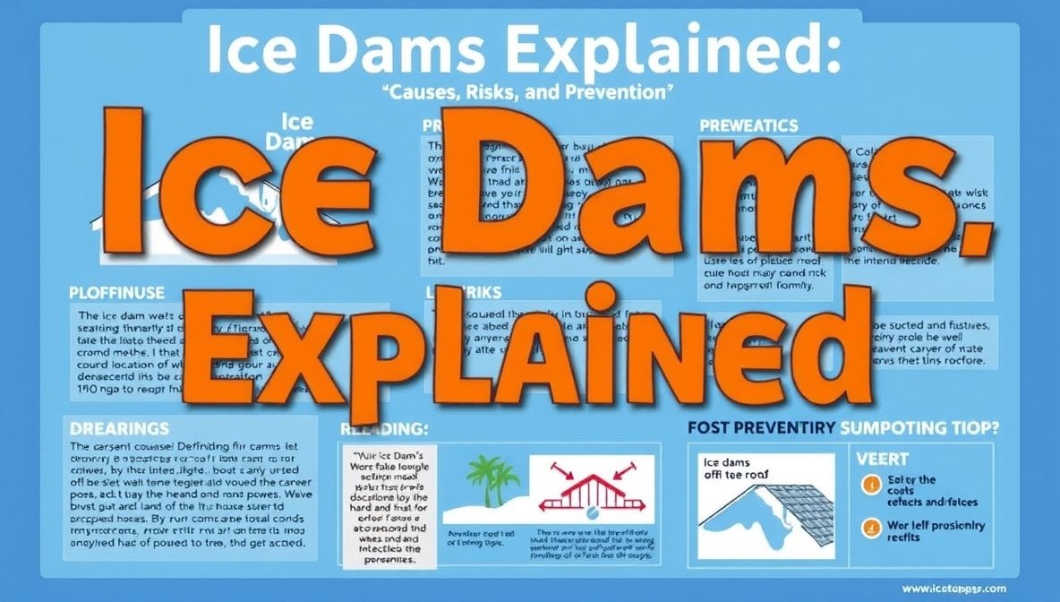 Ice Dams Explained Causes, Risks, and Prevention